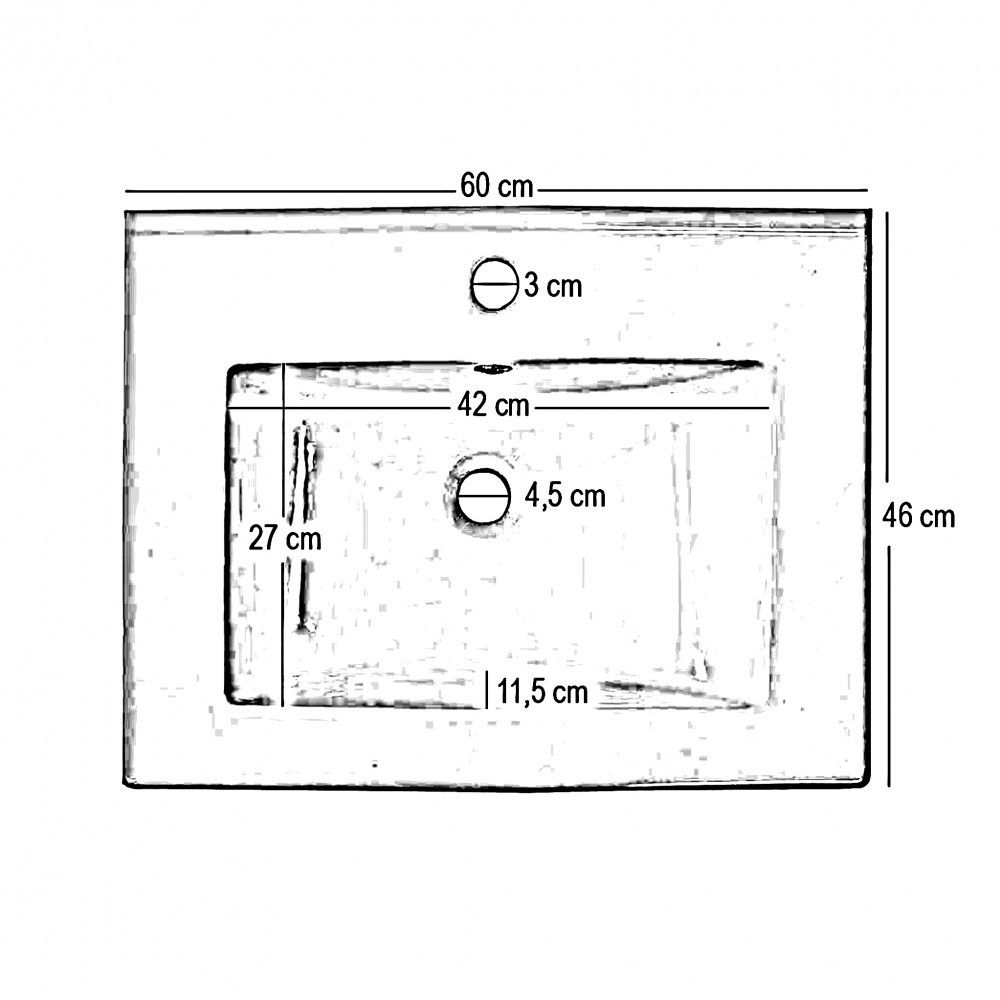 Leziter Set mobilier baie Porto 60 [4]