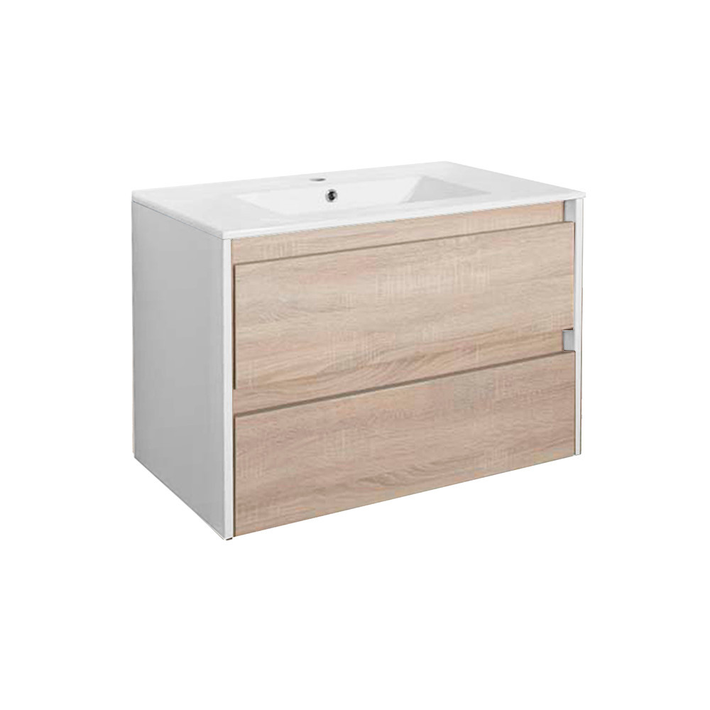 Mobilier baie - Leziter Dulap de bază Porto 80 cu lavoar