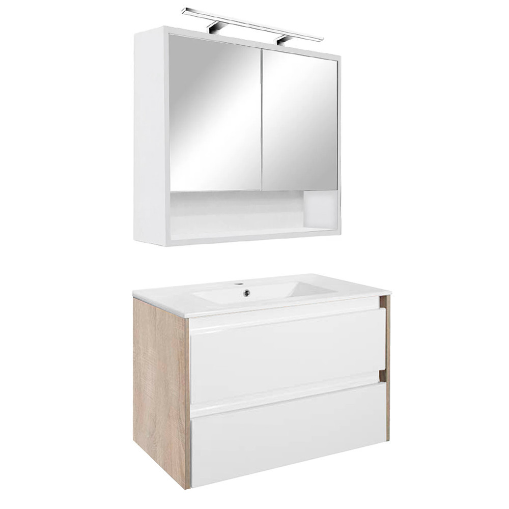 Set mobilier baie - Leziter Set mobilier baie Porto 80