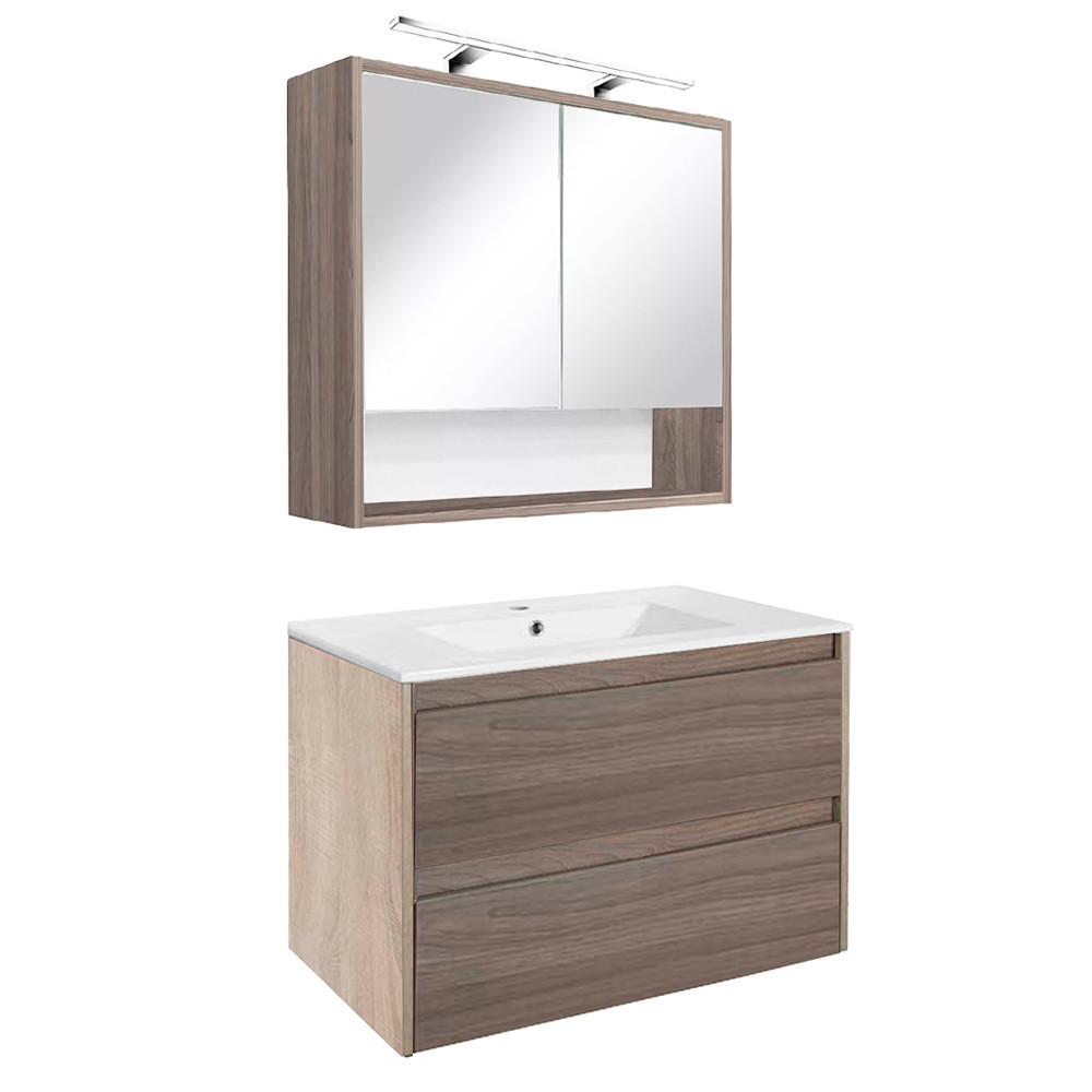 Set mobilier baie - Leziter Set mobilier baie Porto 80