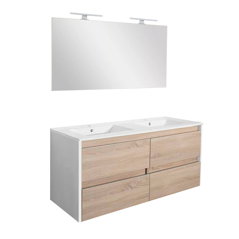 Set mobilier baie - Leziter Set mobilier baie Porto Prime 120 complet