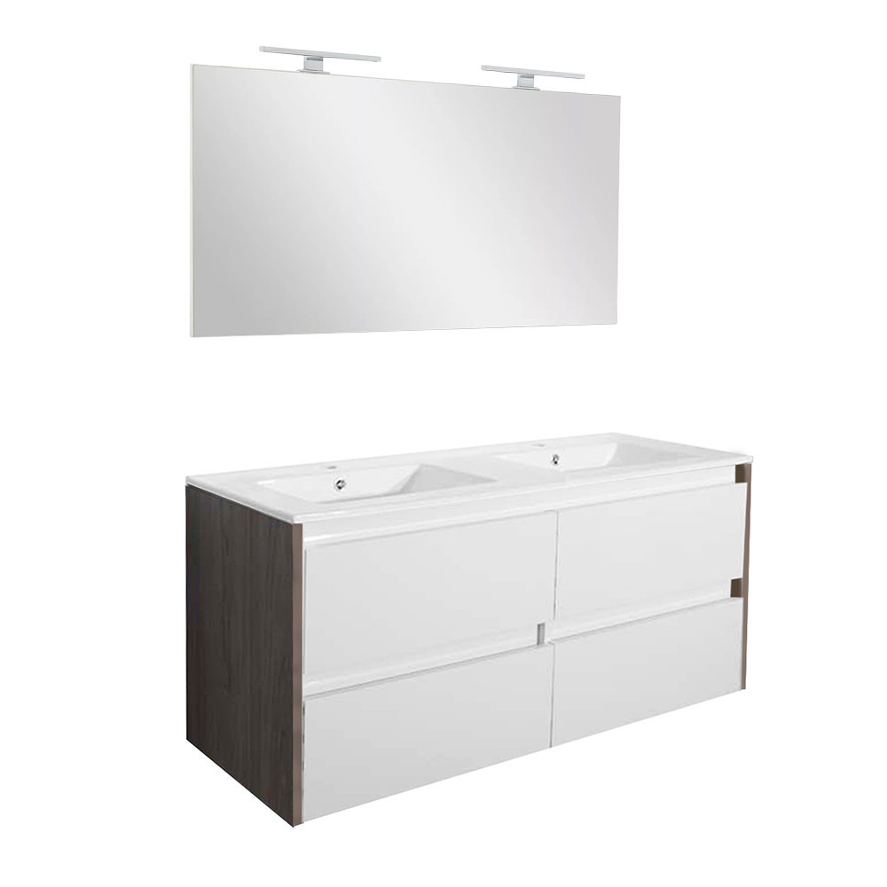 Set mobilier baie - Leziter Set mobilier baie Porto Prime 120 complet