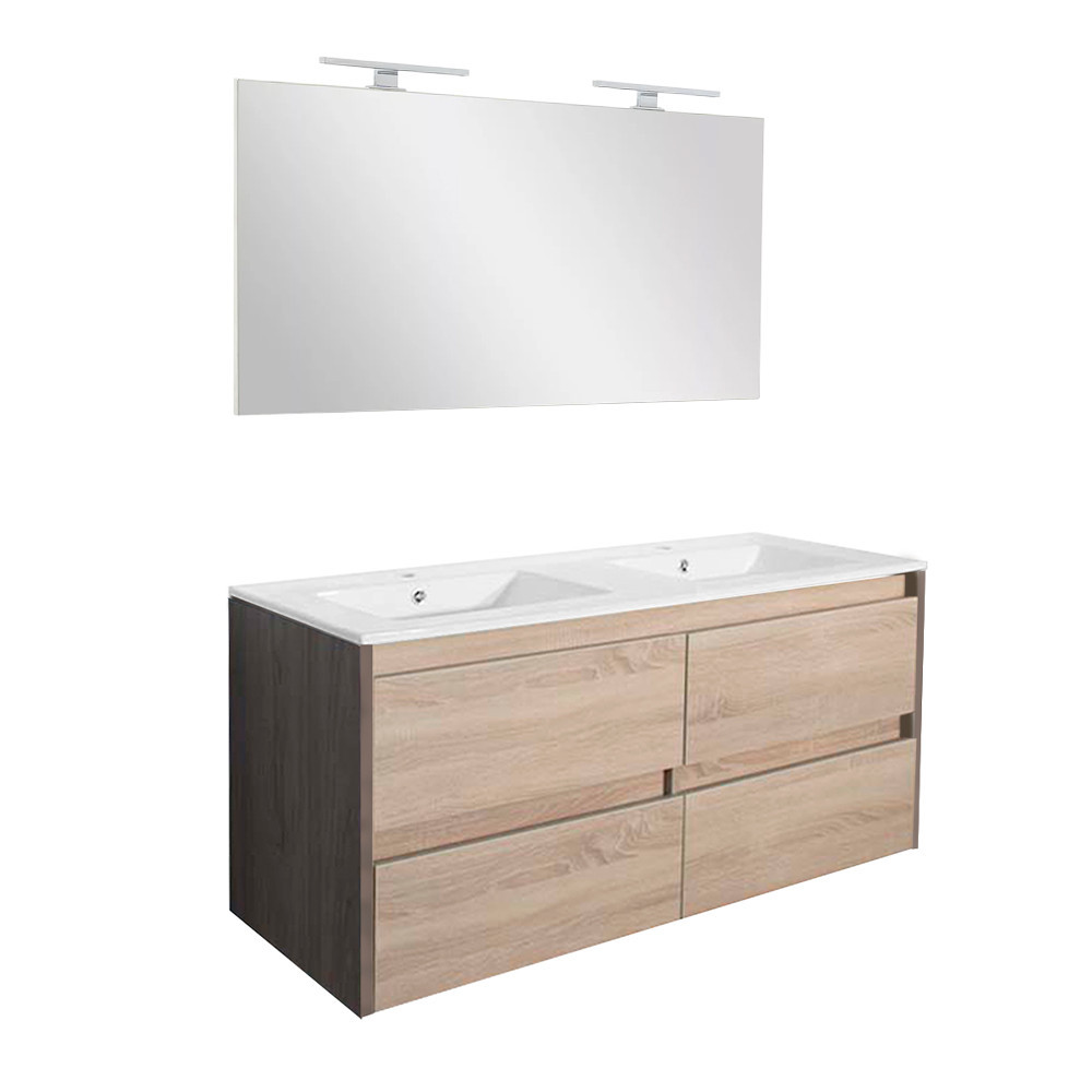 Set mobilier baie - Leziter Set mobilier baie Porto Prime 120 complet