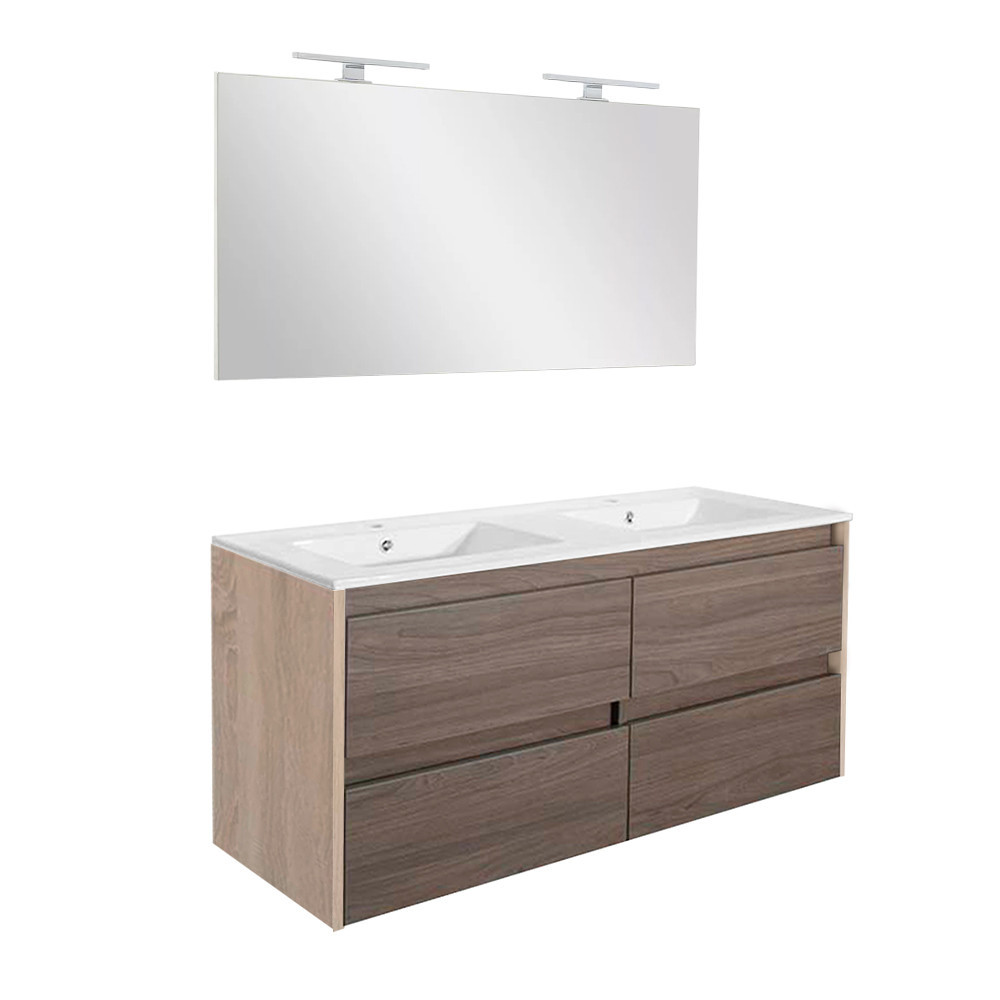 Set mobilier baie - Leziter Set mobilier baie Porto Prime 120 complet