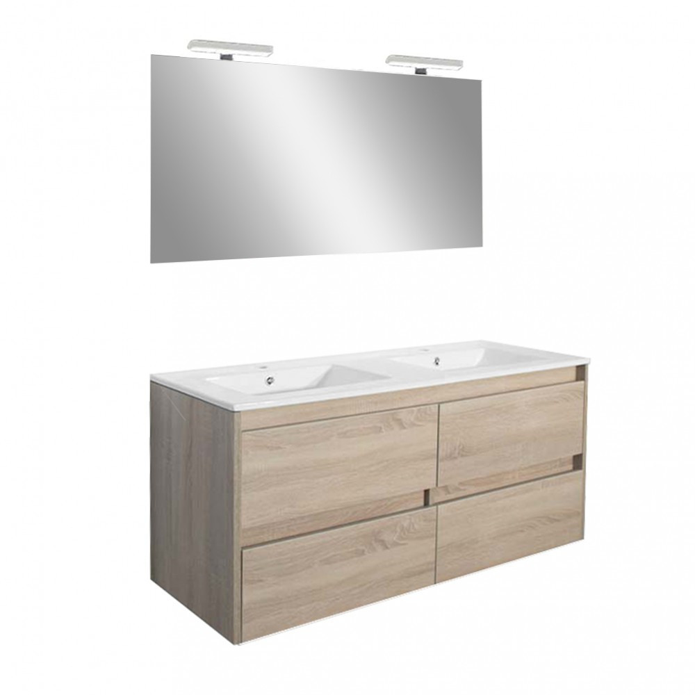 Set mobilier baie - Leziter Set mobilier baie Porto Prime 120 complet