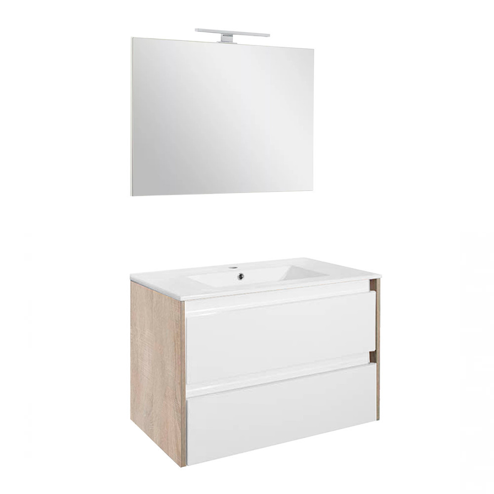 Set mobilier baie - Leziter Set mobilier baie Porto Prime 80