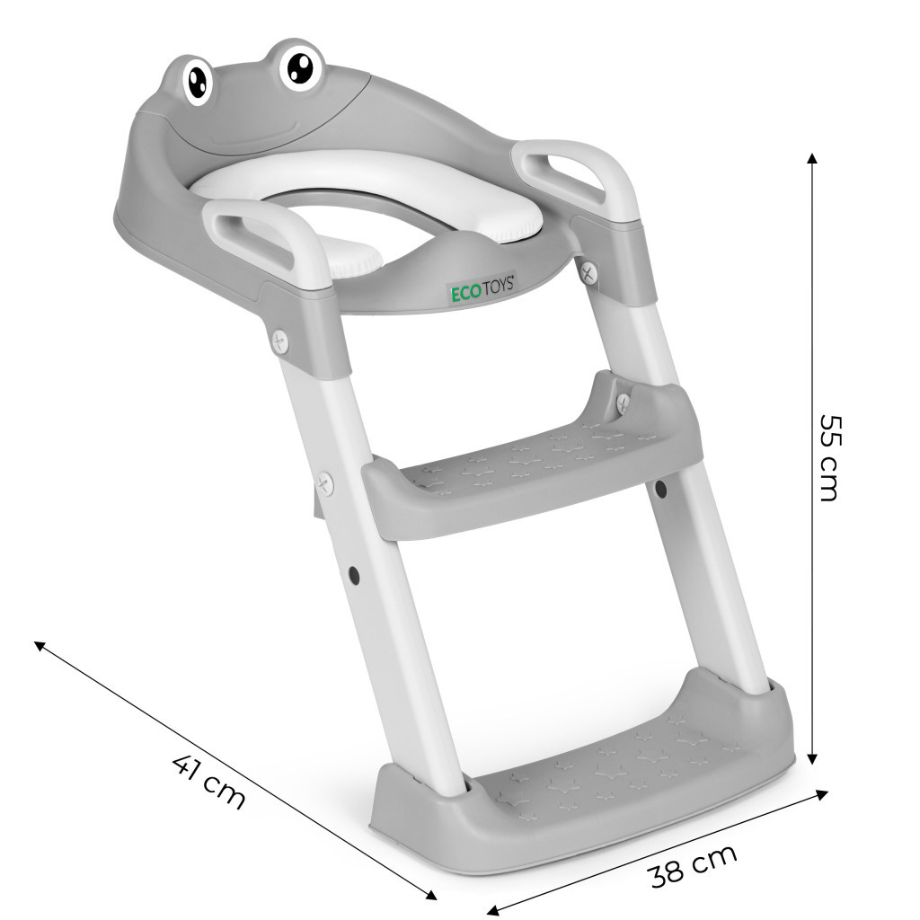 Homelux Toaletă cu trepte și scară albastră [8]