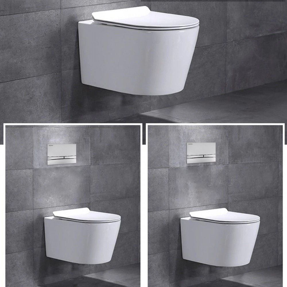 Leziter Set rezervor WC montat pe perete Ride Adriatic [6]