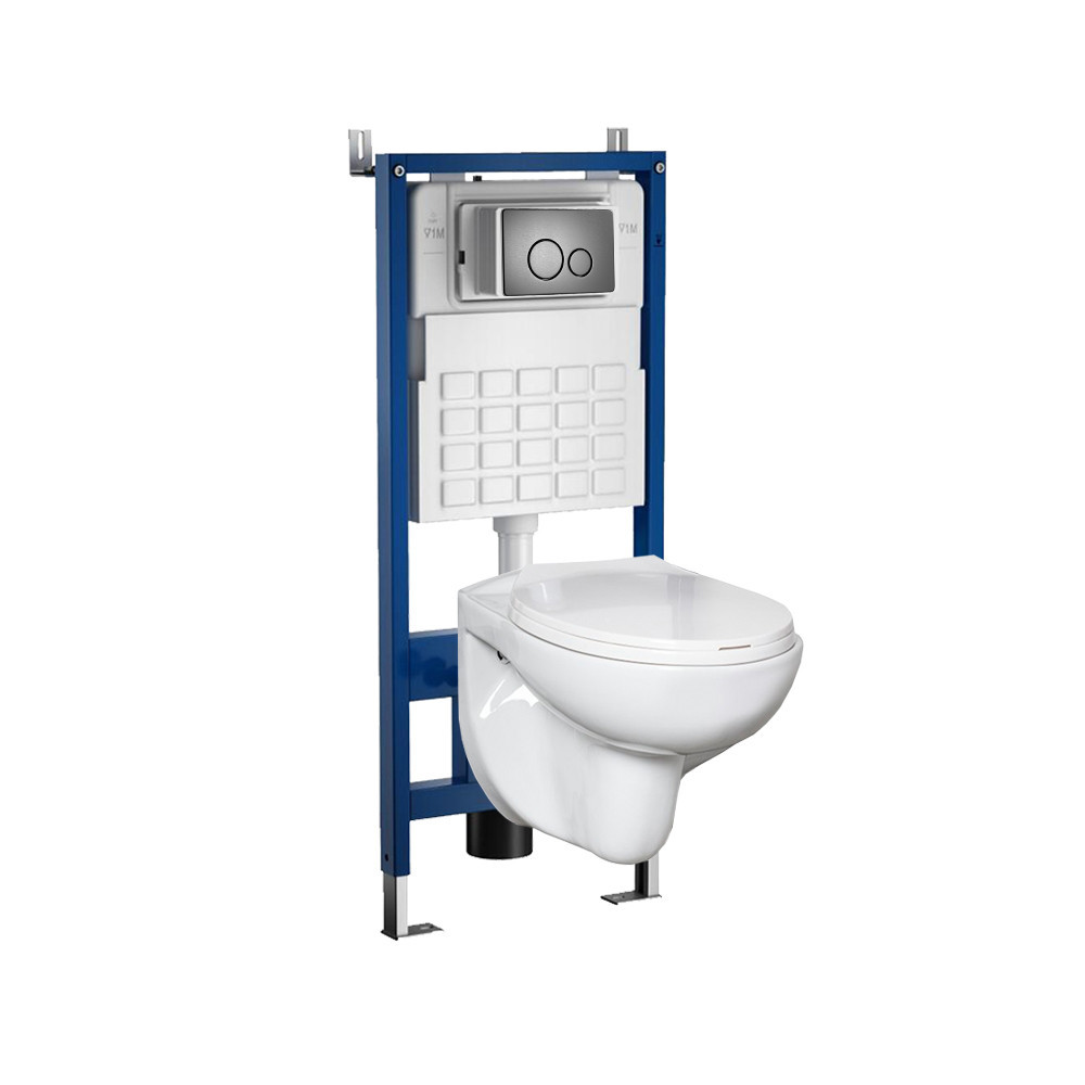 Rezervor toaletă - Leziter Set rezervor WC montat pe perete Roya Doris 81GRE