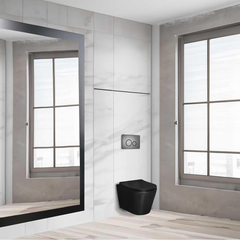 Leziter Set rezervor WC montat pe perete Roya Milos BLM 81GRE [1]