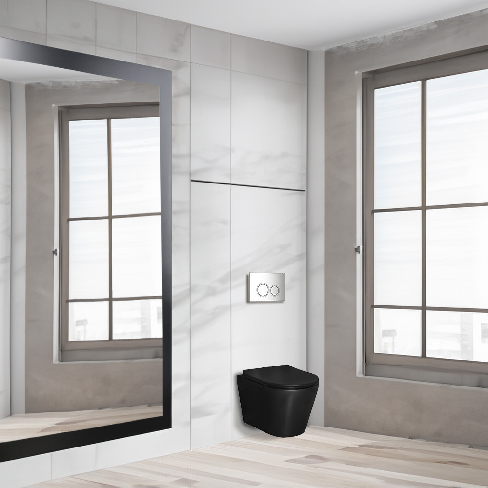 Leziter Set rezervor WC montat pe perete Roya Milos BLM 82CHR [1]