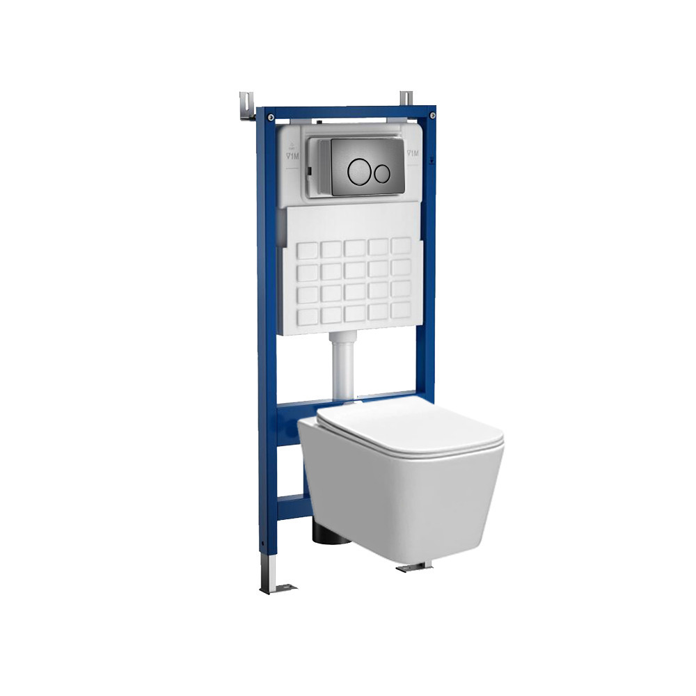 Rezervor toaletă - Leziter Set rezervor WC montat pe perete Roya Tina 81GRE