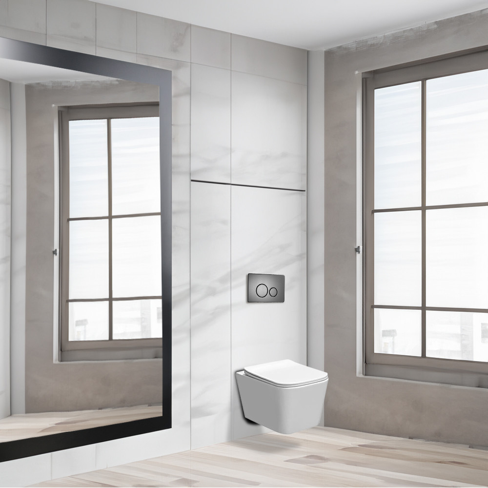 Leziter Set rezervor WC montat pe perete Roya Tina 81GRE [1]