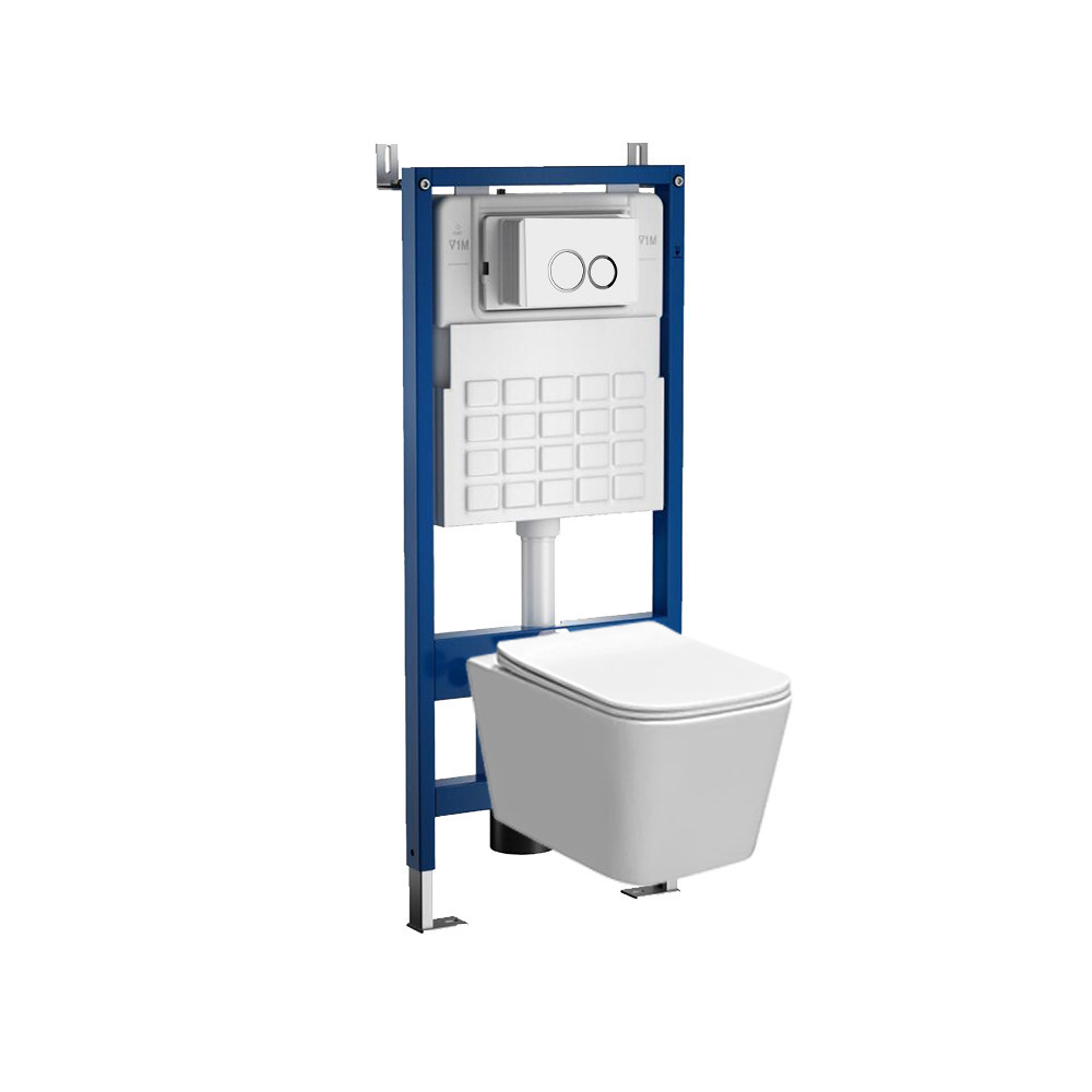 Rezervor toaletă - Leziter Set rezervor WC montat pe perete Roya Tina 82W