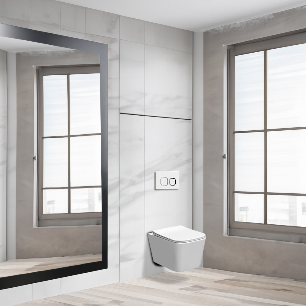 Leziter Set rezervor WC montat pe perete Roya Tina 83W [1]