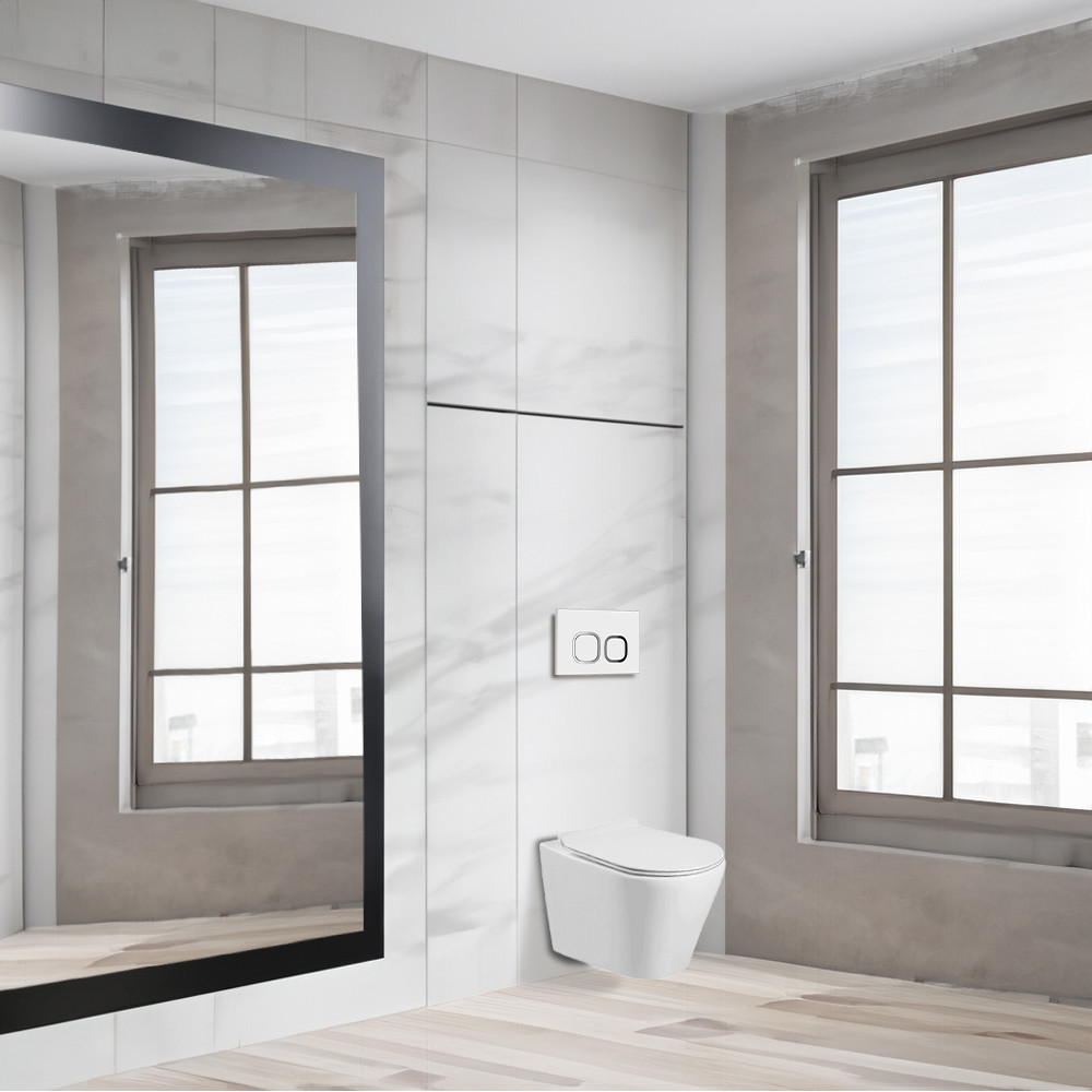 Leziter Set rezervor WC montat pe perete Roya Ride 83W [1]