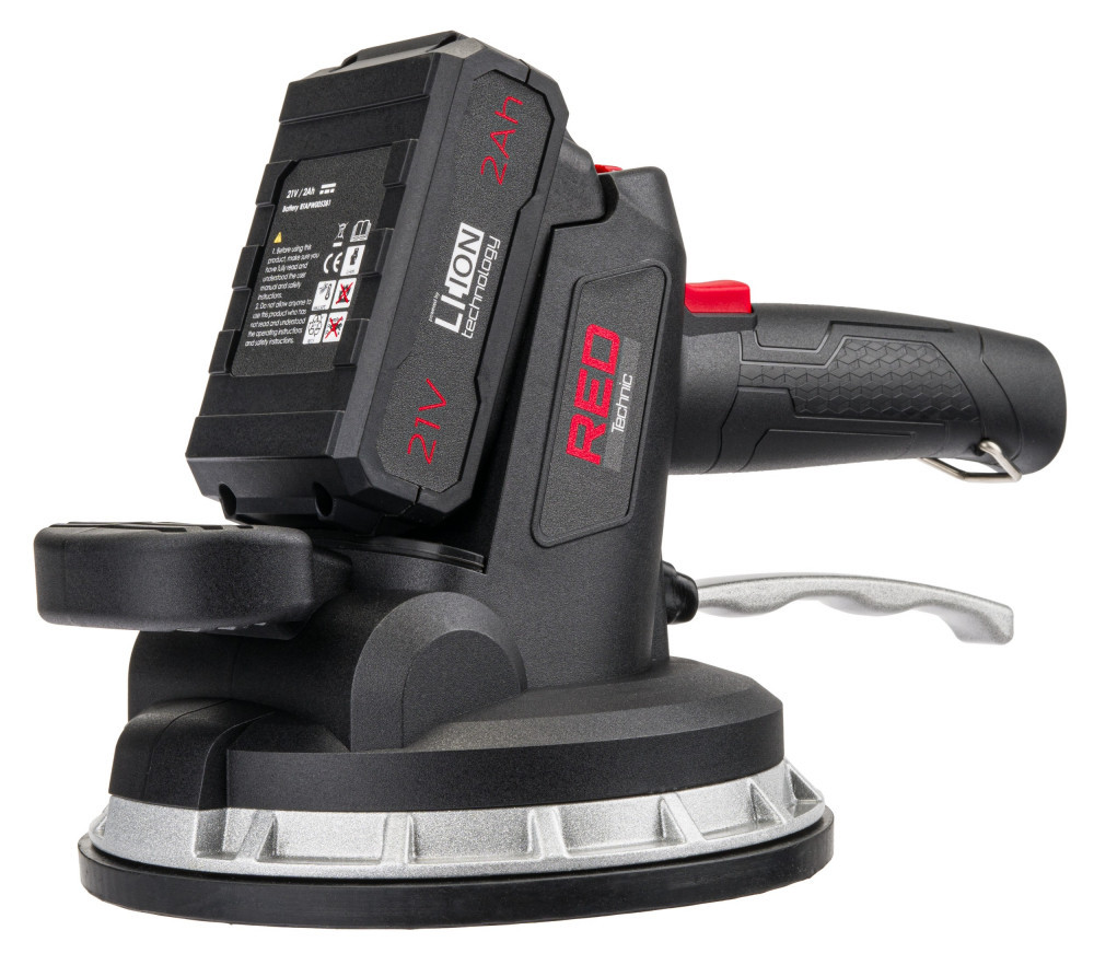 Red Technic Ventuză vibratoare pentru gresie 21V reîncărcabilă Red Technic RTAPW0053 [1]