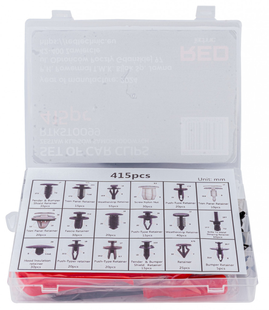 Red Technic Set de elemente de fixare auto 420 buc RTKST0099 [5]