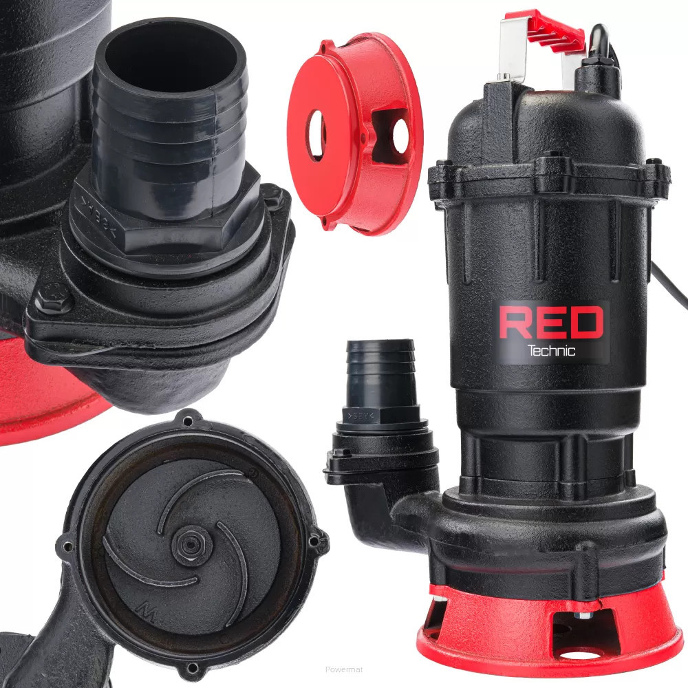 Grădină - Red Technic Pompă submersibilă pentru ape uzate RTPDSR0071