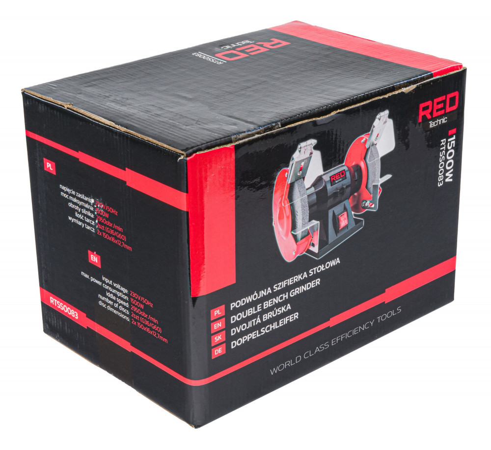 Red Technic Polizor de banc 150 mm RTSS0083 [7]
