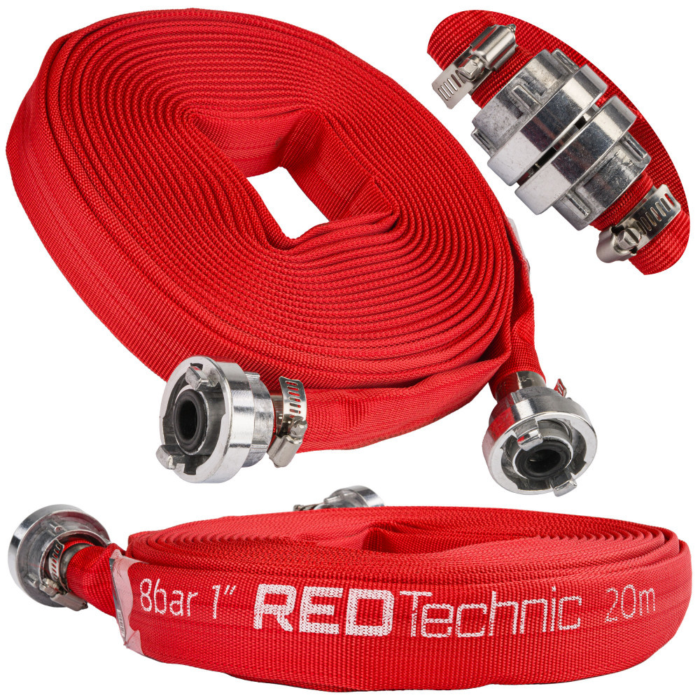 Tehnologie irigații - Red Technic Furtun de incendiu cu racord rapid 1