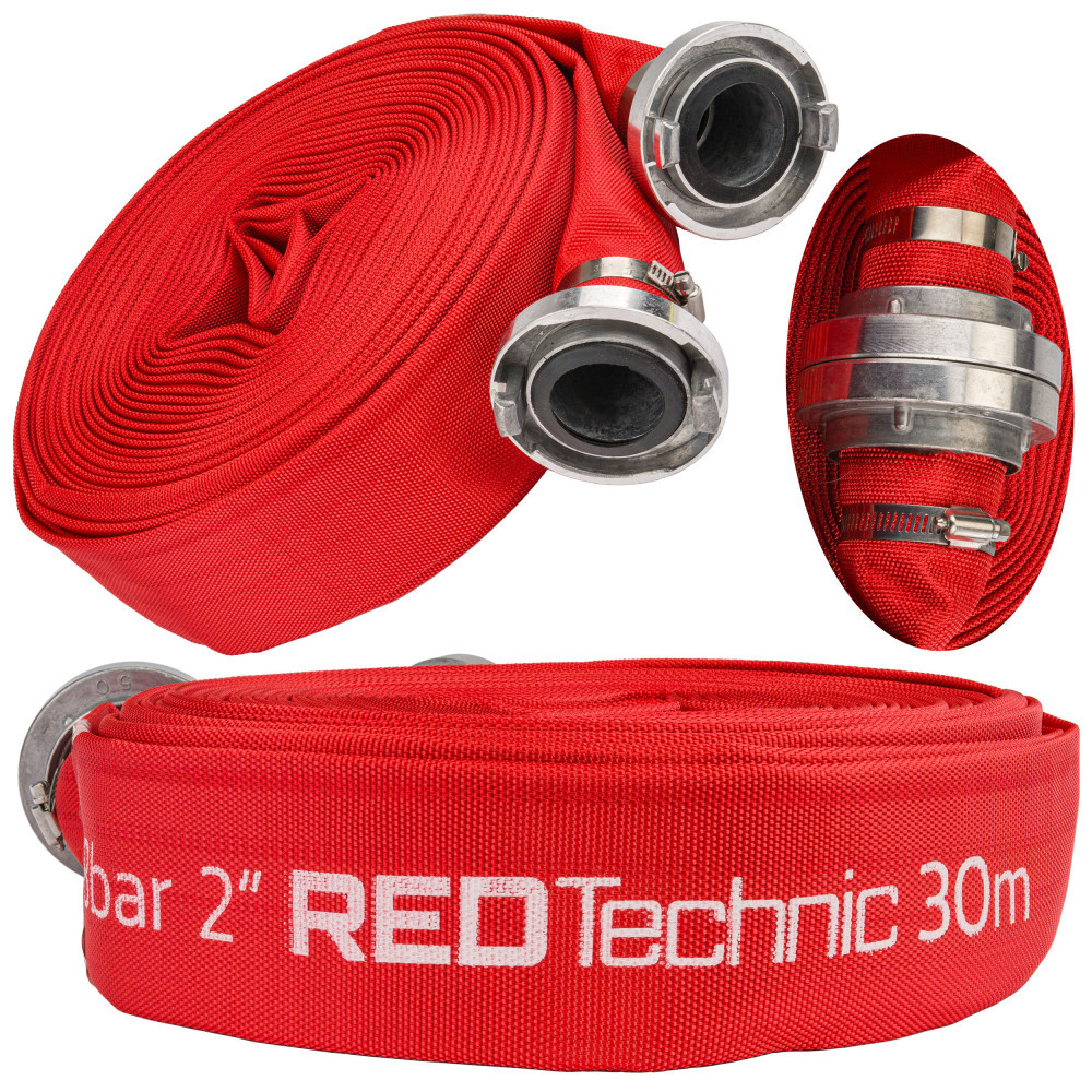Tehnologie irigații - Red Technic Furtun de incendiu cu racord rapid 2