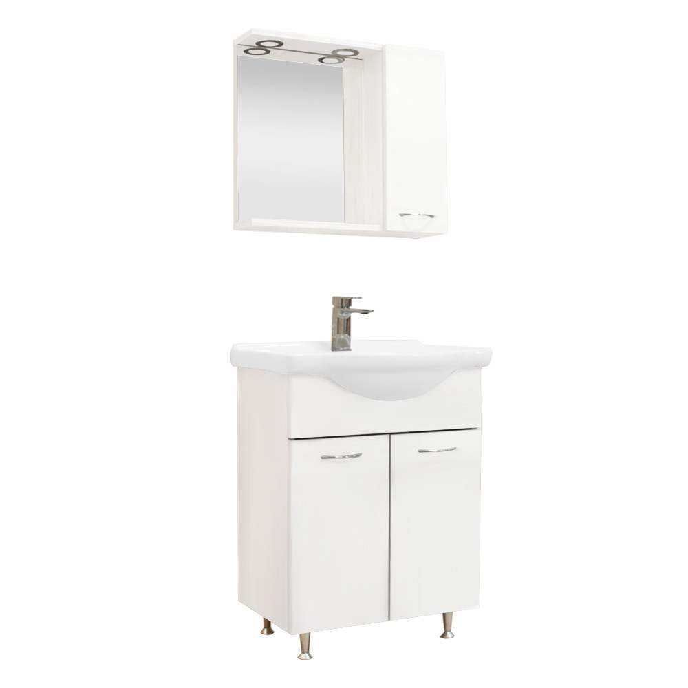 Set mobilier baie - Leziter Set mobilier baie Ruben 65 complet