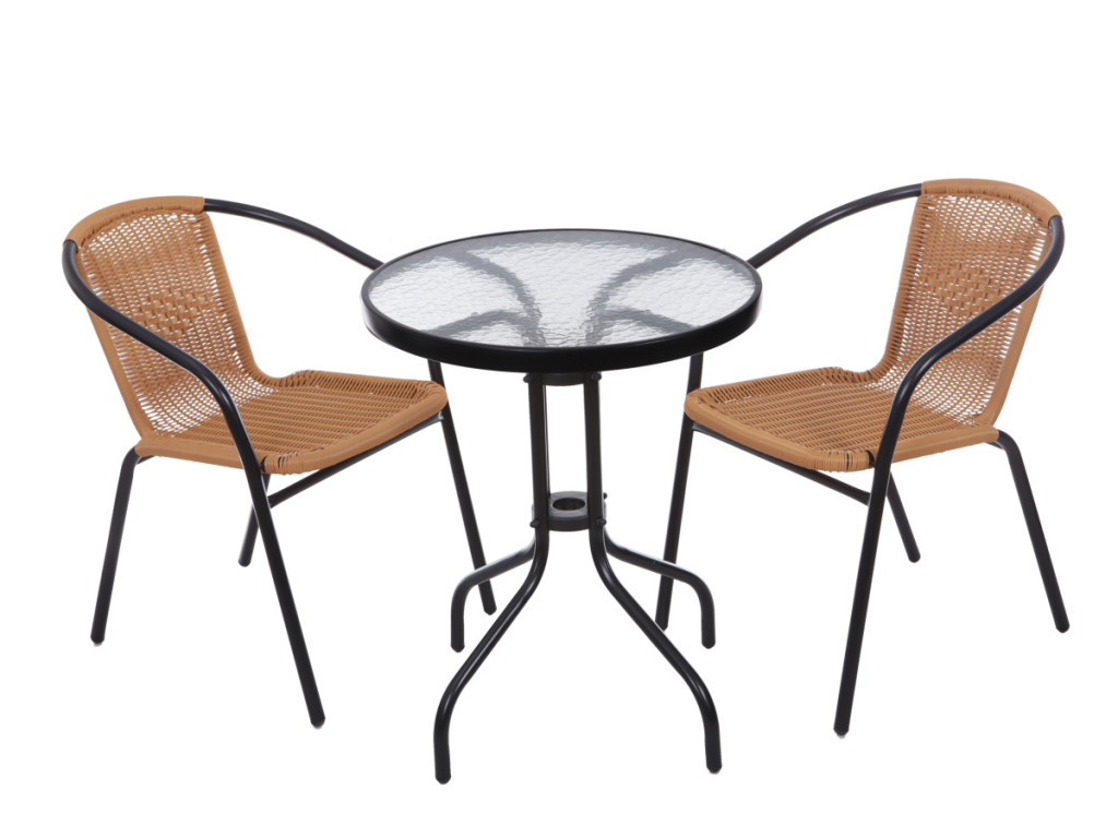 Homelux Masă de grădină rotundă de 60 cm [4]