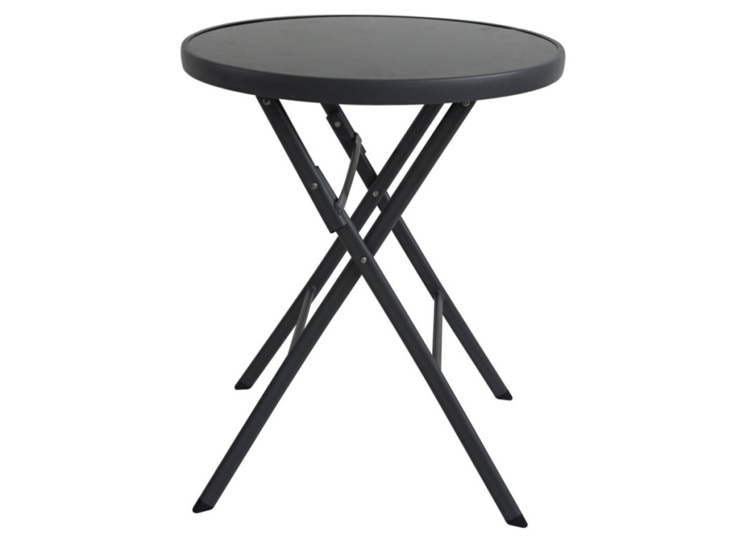 Produse temporar indisponibile - Homelux Masă de grădină rotundă pliabilă de 60 cm