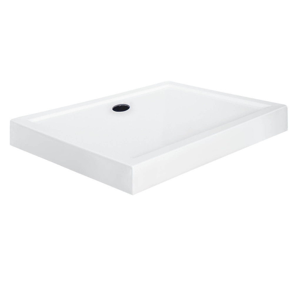 Kerra Cabină de duș asimetrică Silves 80x100 cu cădiță de duș [3]