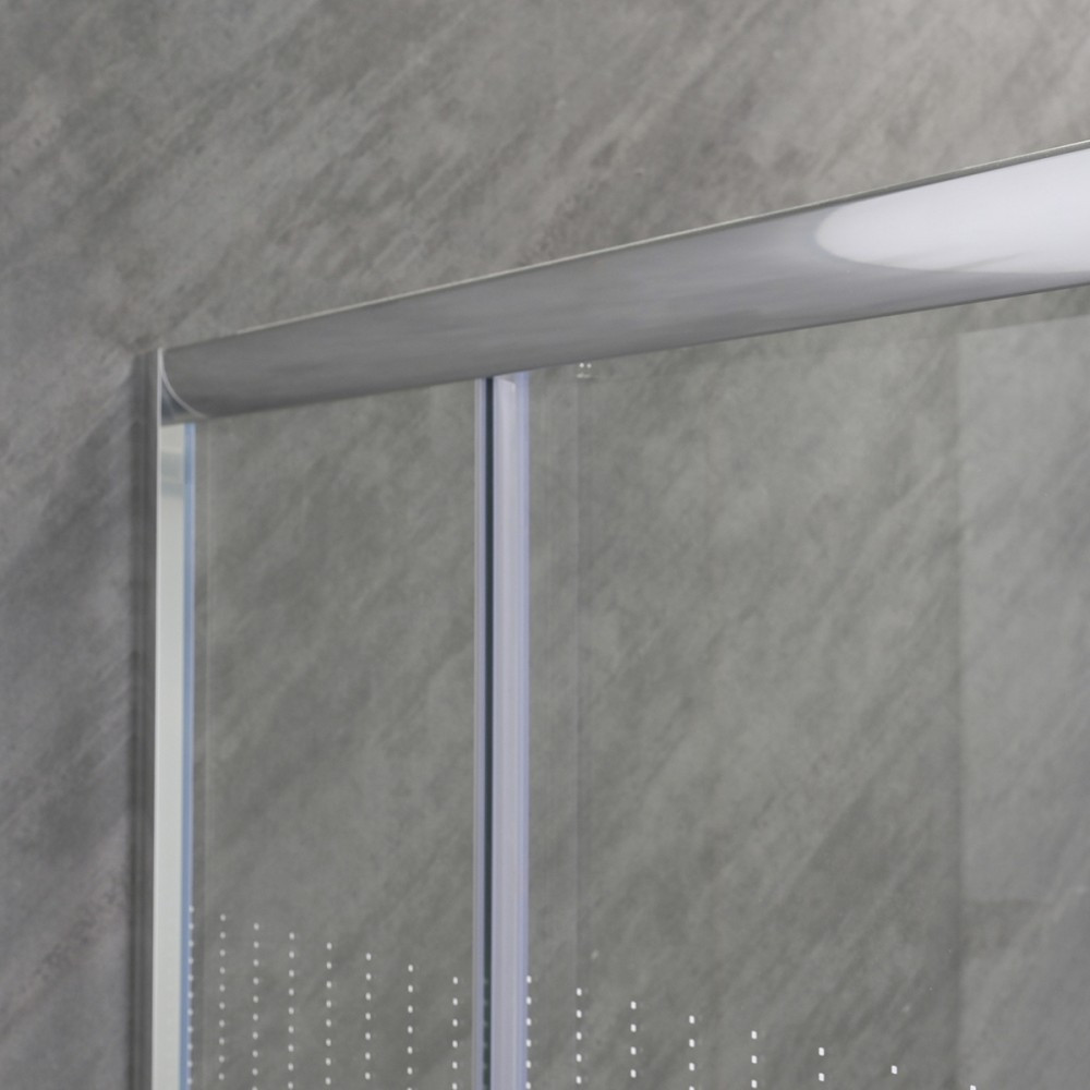 Leziter Cabină de duș pătrată Spirit Matrix 80x80 cm cu cădiță de duș [9]