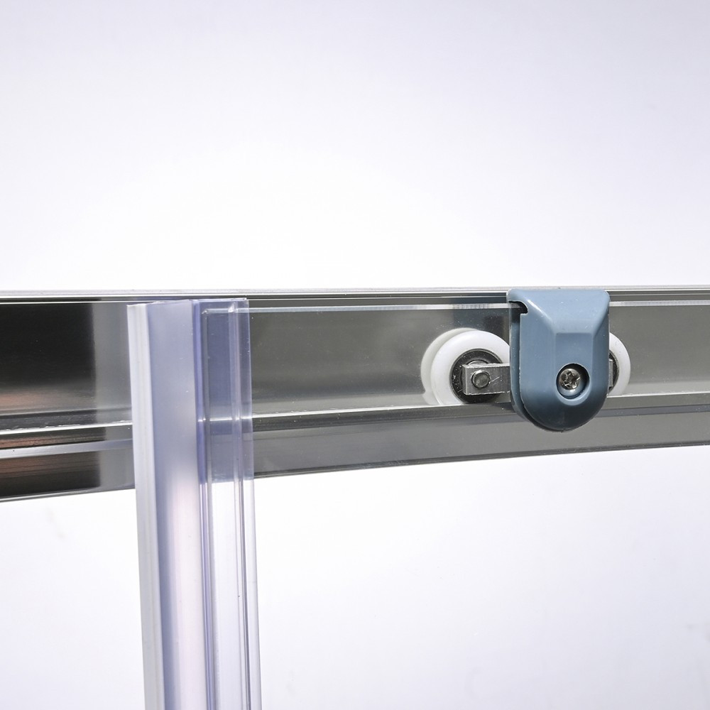 Leziter Cabină de duș curbată Spirit Matrix 80x80 cm fără cădiță de duș [4]