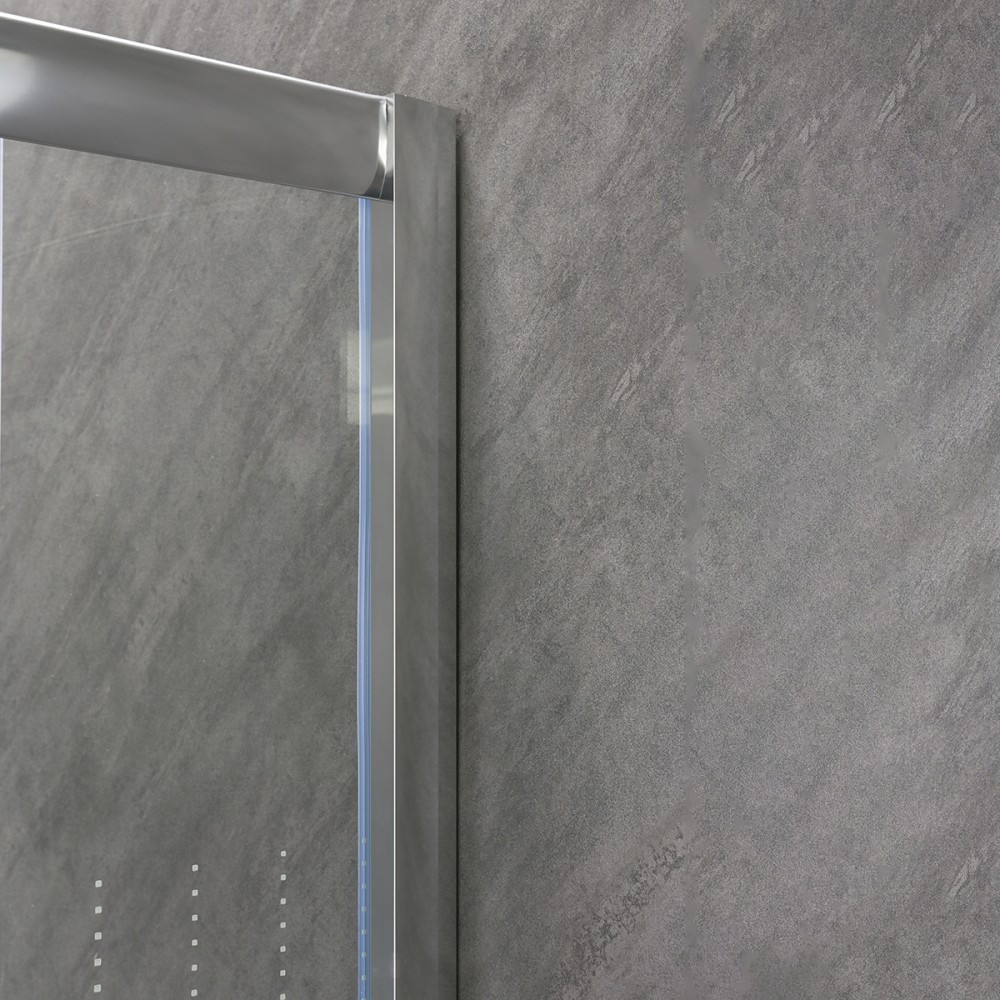 Leziter Cabină de duș curbată Spirit Matrix 80x80 cm fără cădiță de duș [8]