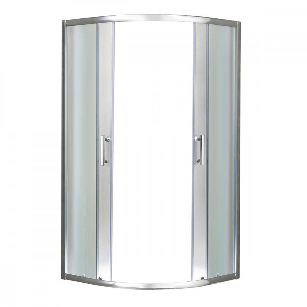 Leziter Cabină de duș curbată Spirit Matt 80x80 cm fără cădiță de duș [6]
