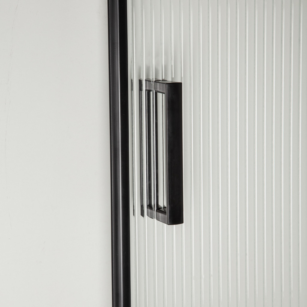 Kerra Soho Black 80 cabină de duș curbată cu tavă de duș Alan [4]