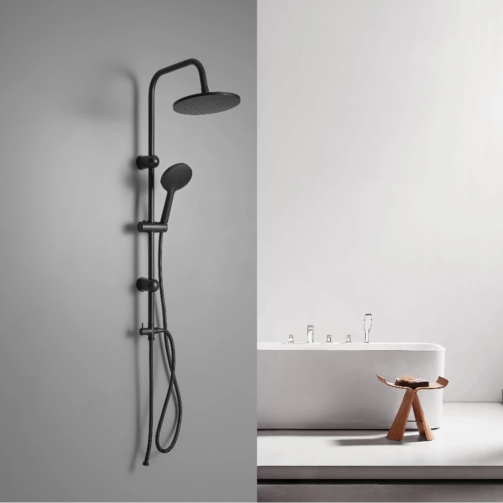 Leziter Set de duș Corina Black fără baterie [1]