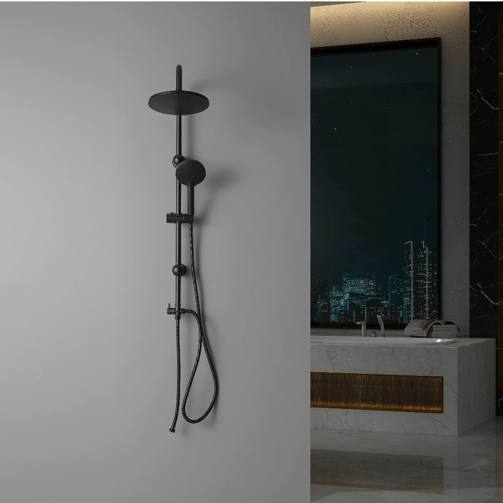 Leziter Set de duș Corina Black fără baterie [4]