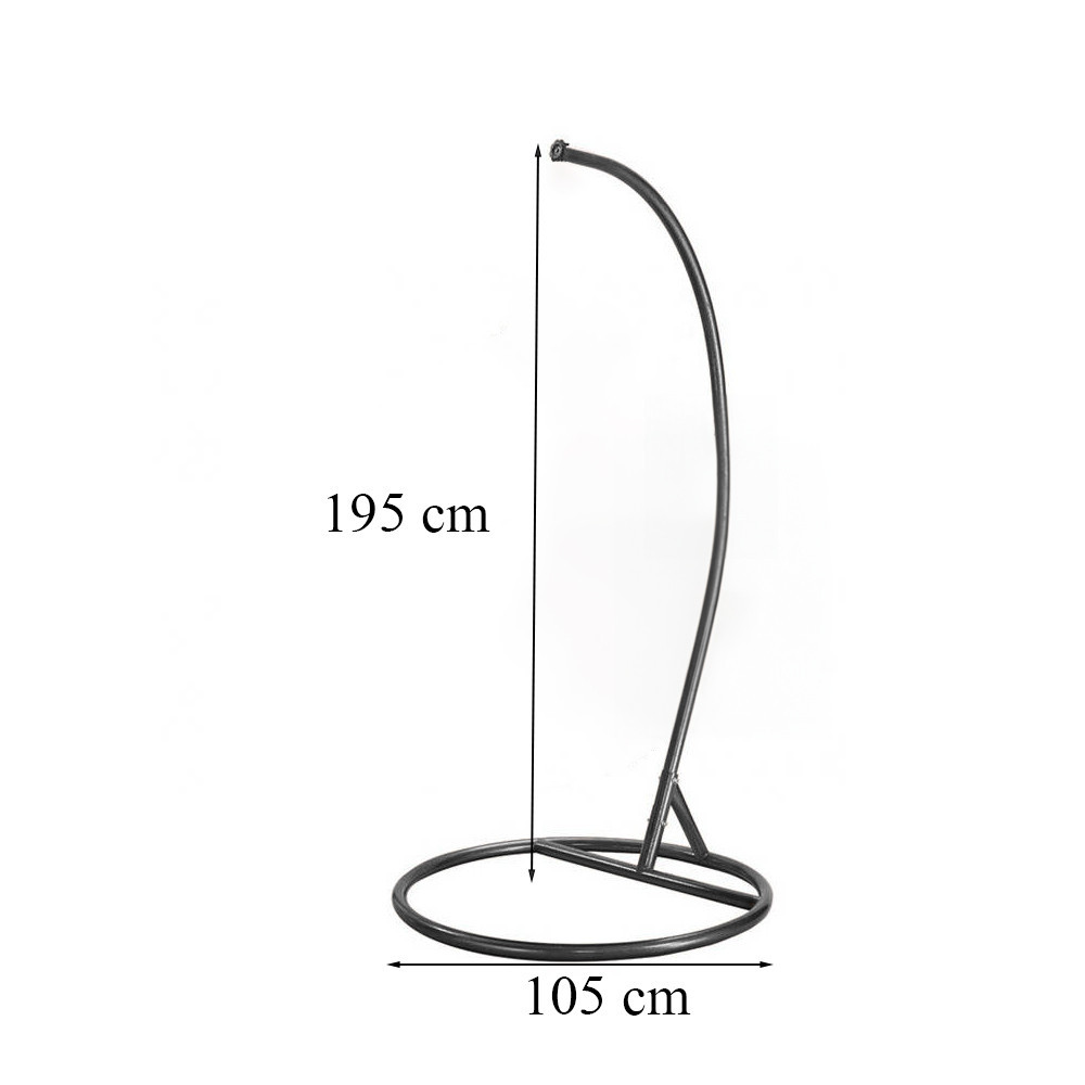 Leziter Outlet frumusete defecte hamac stand negru [2]