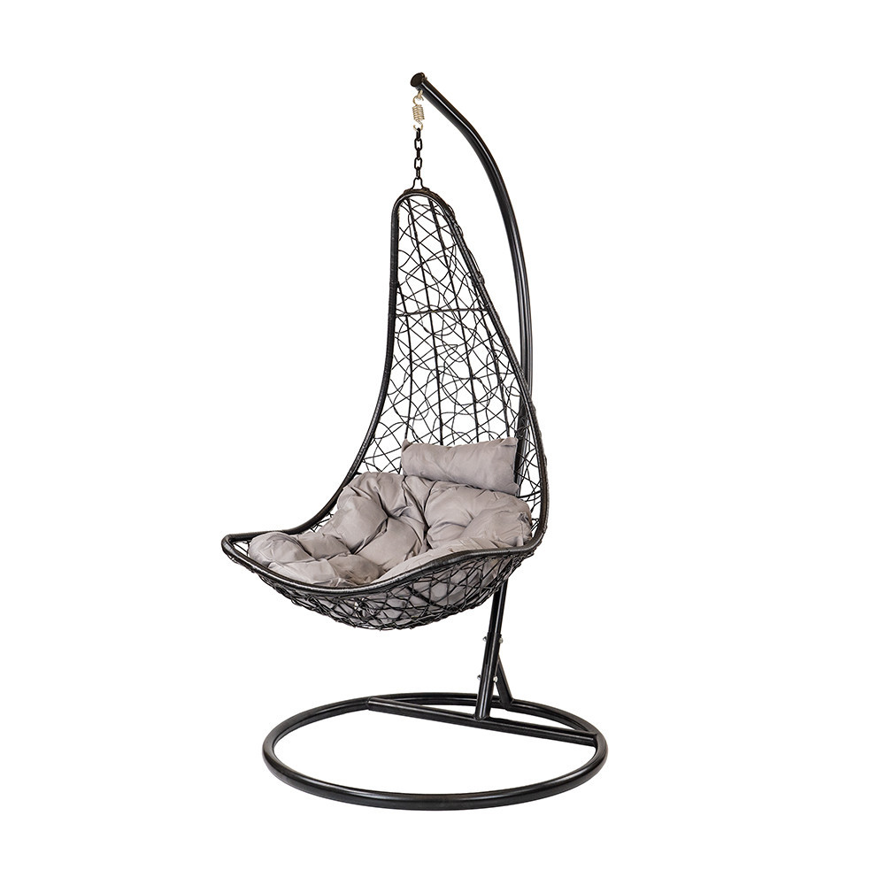 Leziter Scaun suspendat de grădină Natal negru [0]