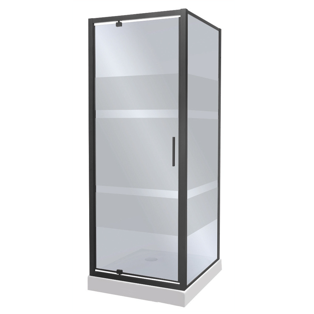 Cabină de duș pătrată / Cabină de duș dreptunghiulară - Kerra Cabină de duș pătrată Tomar 90x90 cm cu cădiță de duș