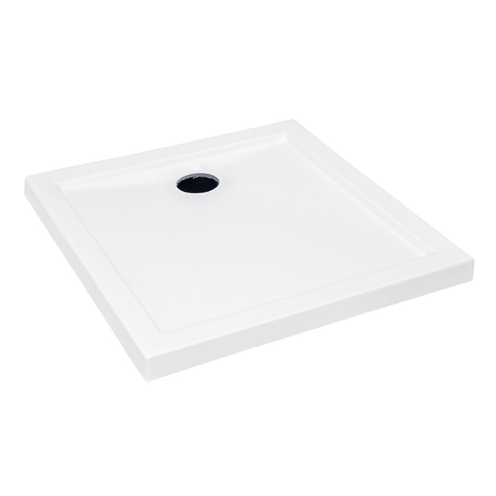 Kerra Cabină de duș pătrată Tomar 90x90 cm cu cădiță de duș SLIM [3]