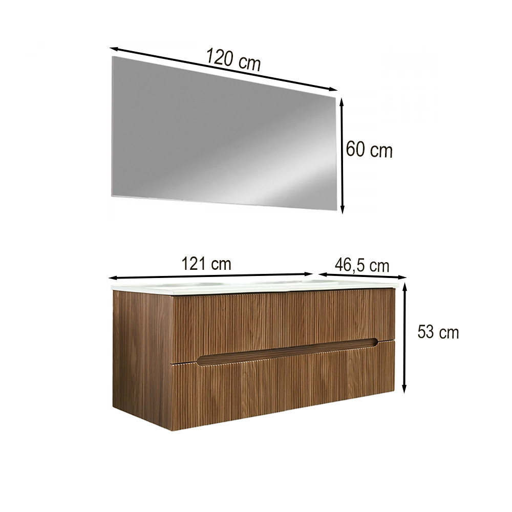Leziter Set mobilier baie Trent 120 [2]
