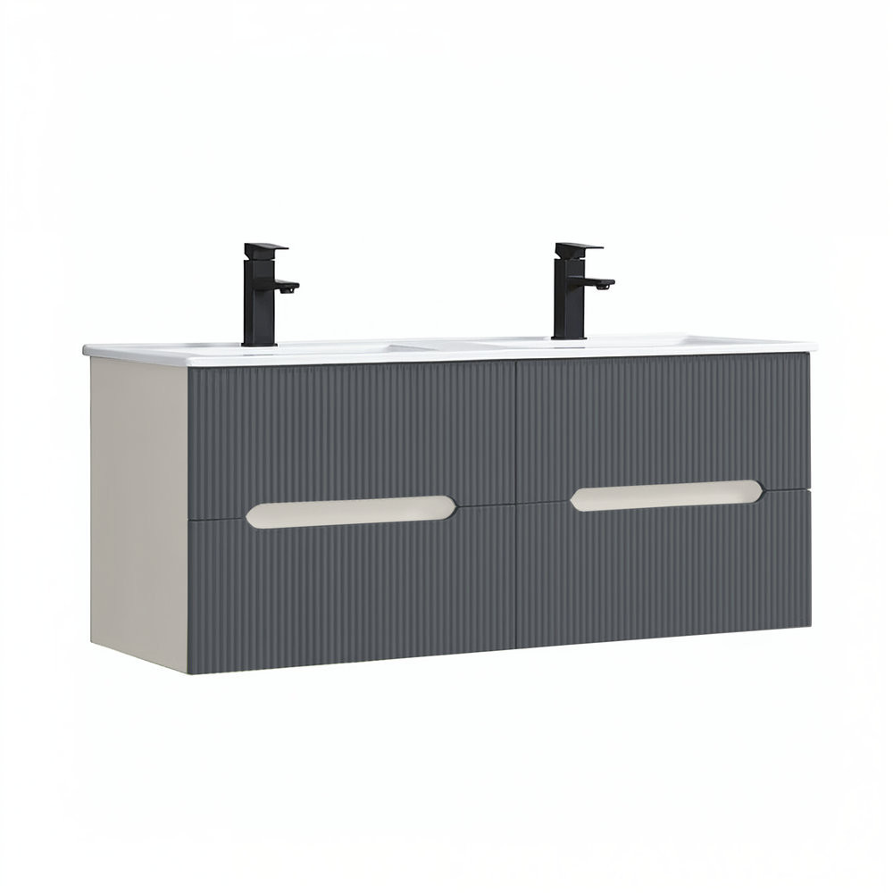 Masca chiuveta baie - Leziter Dulap de bază Trent 120 cu chiuvetă