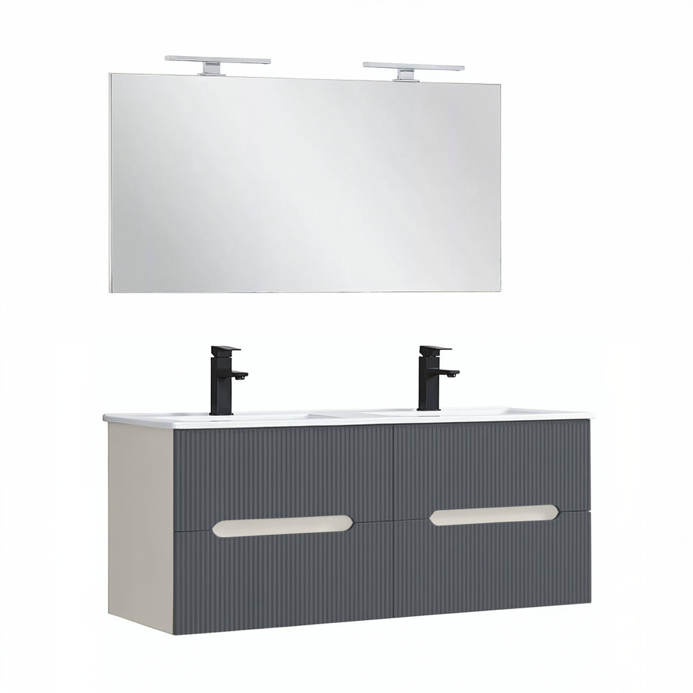 Set mobilier baie - Leziter Trent 120 complet