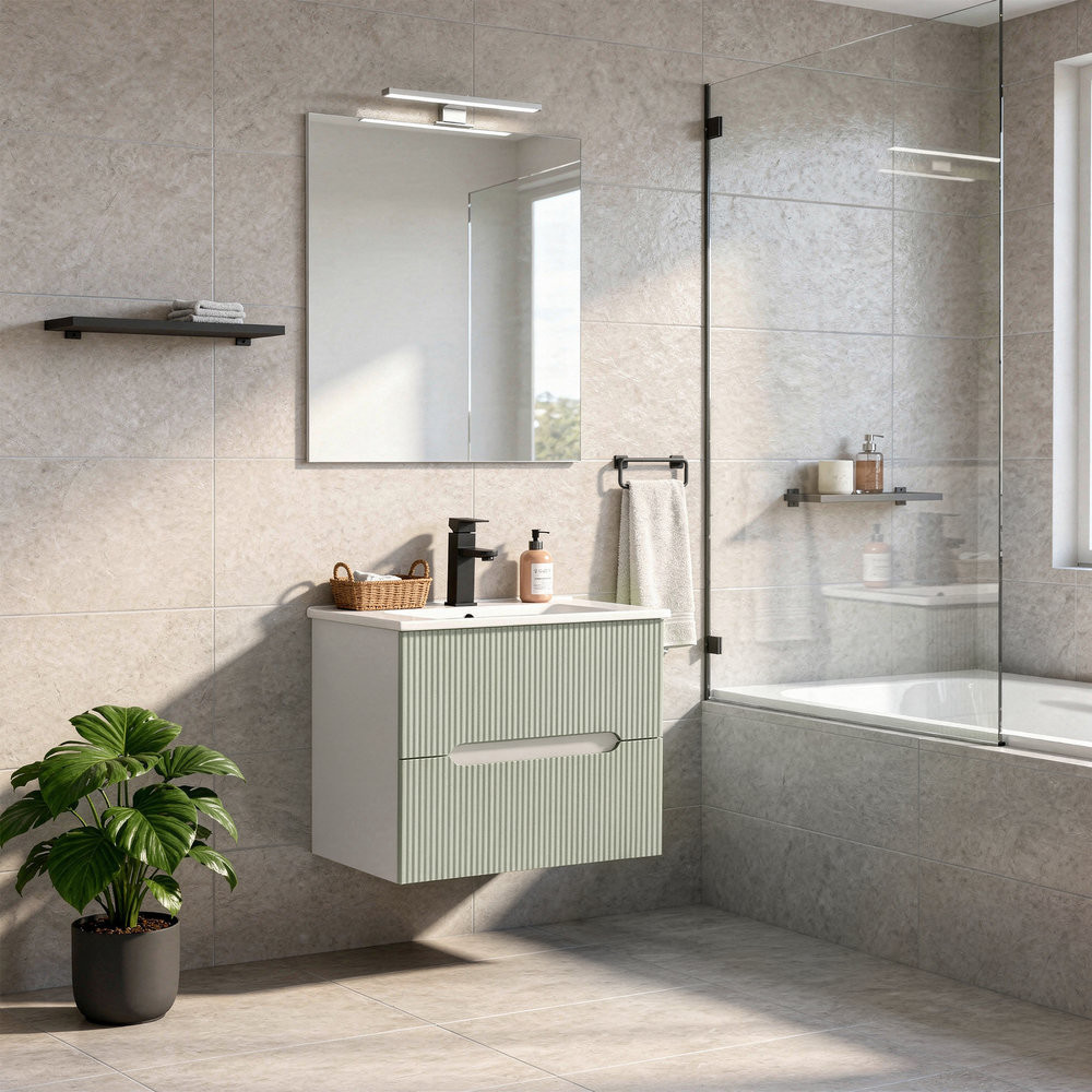 Leziter Masca chiuveta baie Trent 60 cu lavoar [1]