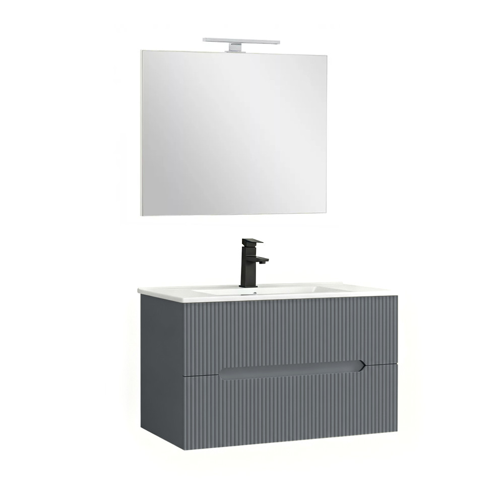 Set mobilier baie - Leziter Trent 80 complet