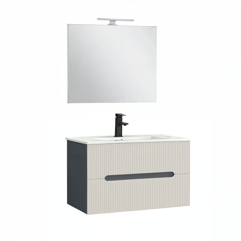 Set mobilier baie - Leziter Trent 80 complet