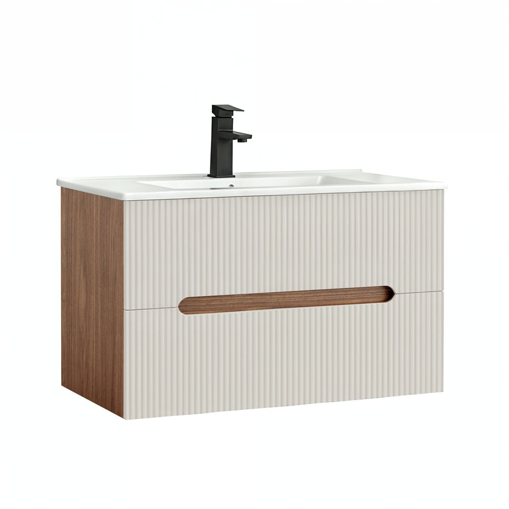 Masca chiuveta baie - Leziter Dulap de bază Trent 80 cu chiuvetă