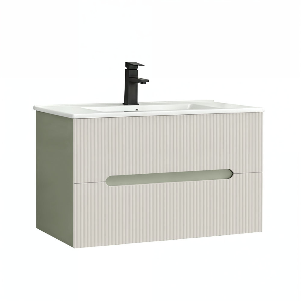 Masca chiuveta baie - Leziter Dulap de bază Trent 80 cu chiuvetă