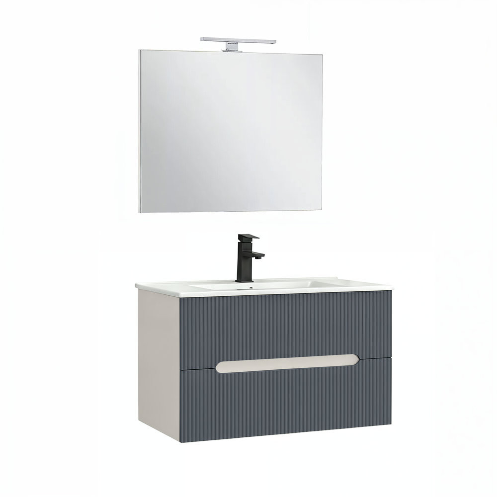 Set mobilier baie - Leziter Trent 80 complet